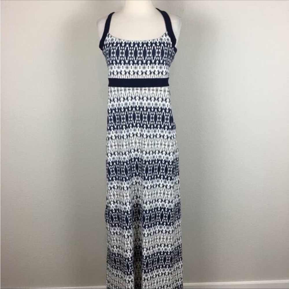 Eddie Bauer Black and White Maxi Dress